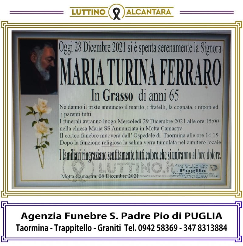 Maria Turina  Ferraro 